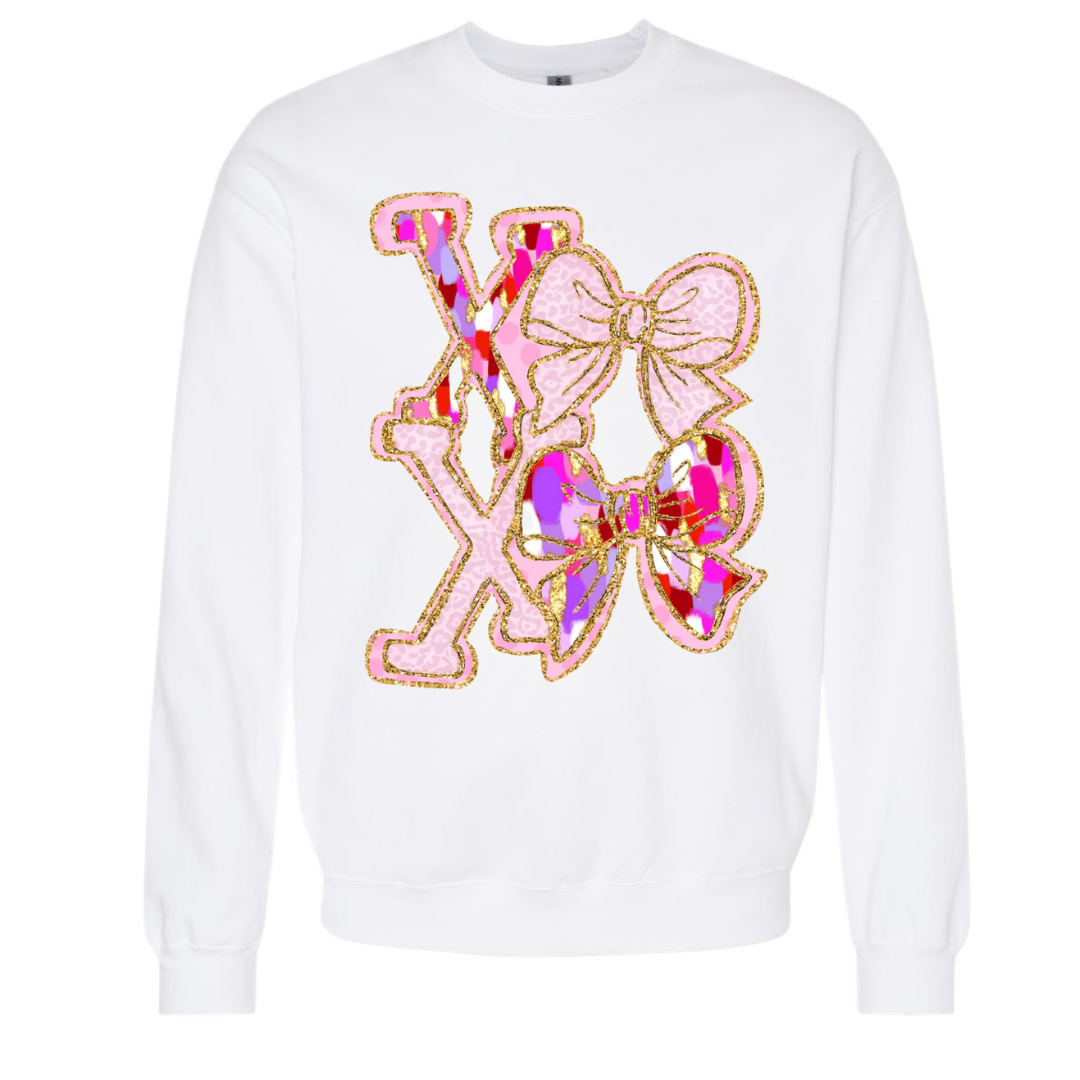 Bow XOXO Sweater (2 colors)